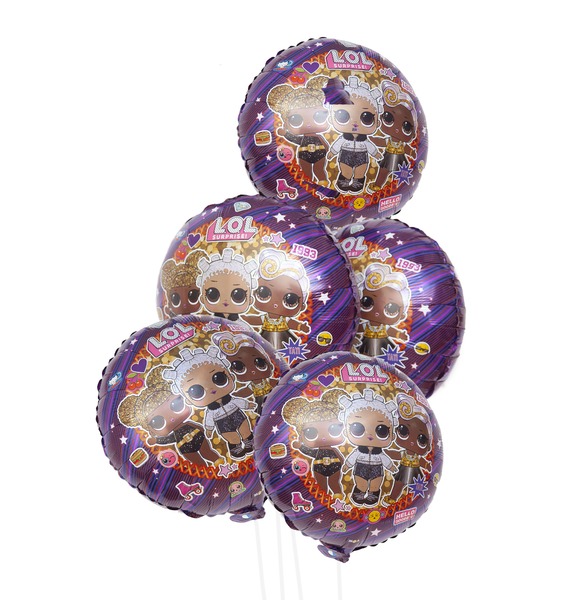 Фото - Букет шаров Гламурные подружки (5 или 11 шаров) букет шаров ангел мой 5 или 11 шаров