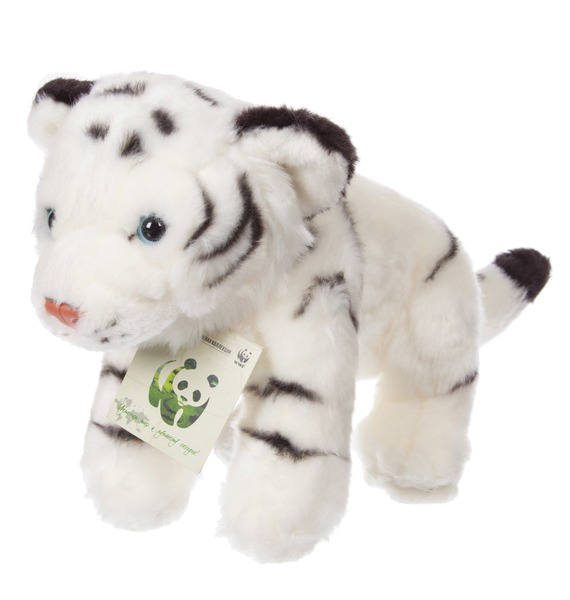 Мягкая игрушка Белый тигр WWF (25 см)