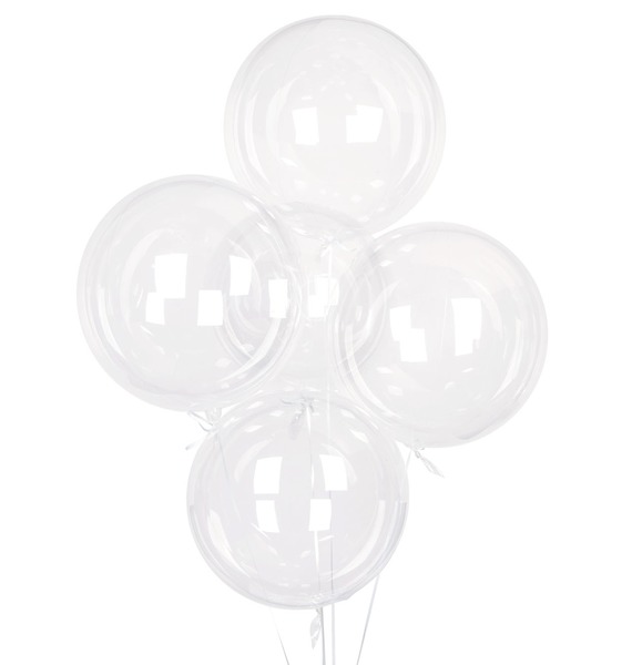 Букет шаров Мыльные пузыри (5 или 11 шаров) букет шаров ангел мой 5 или 11 шаров