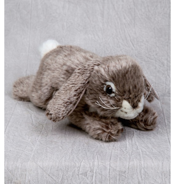 Мягкая игрушка "Серый кролик" (25 см)
