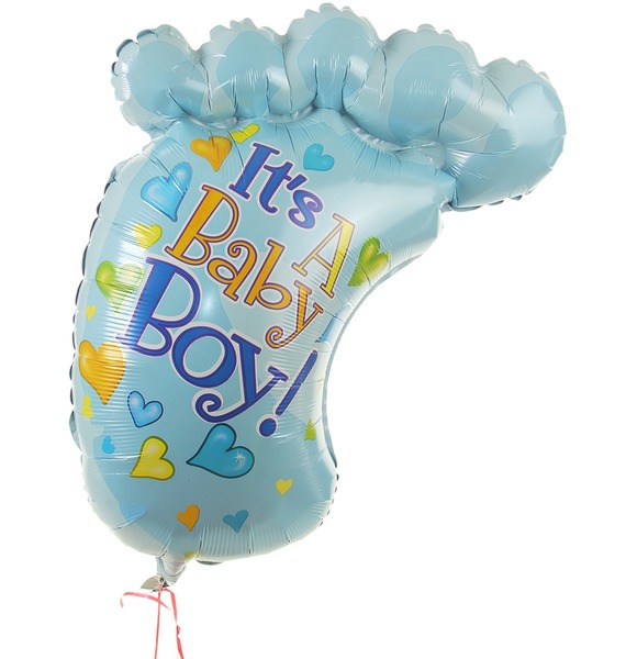 Воздушный шар "Это мальчик!" (97см)