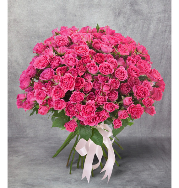 Букет-соло "Розовое настроение" (15,25,35,51,75 или 101) от Send Flowers
