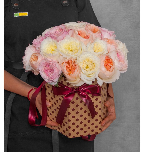 Композиция в вазе "Карамель" от Send Flowers