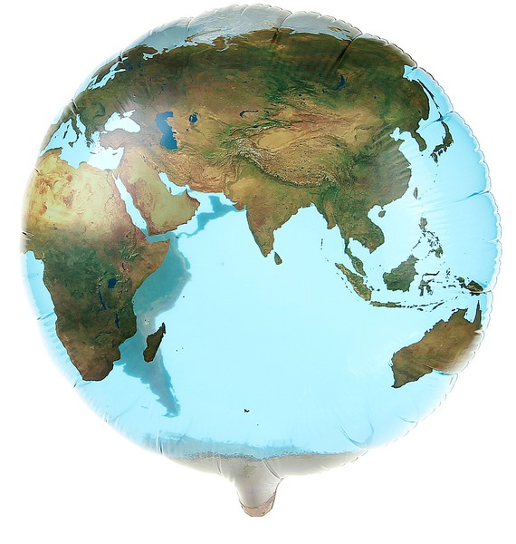 Воздушный шар "Планета Земля" (55 см)