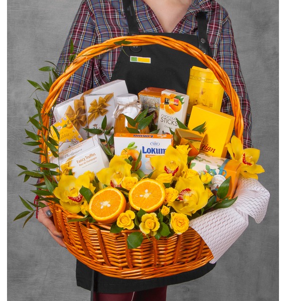 

Подарочная корзина "Золото"