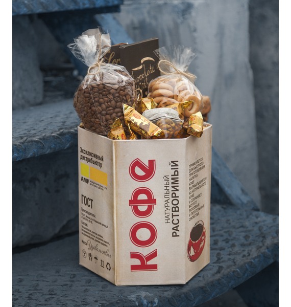 

Подарочная коробка "Ароматный кофе"