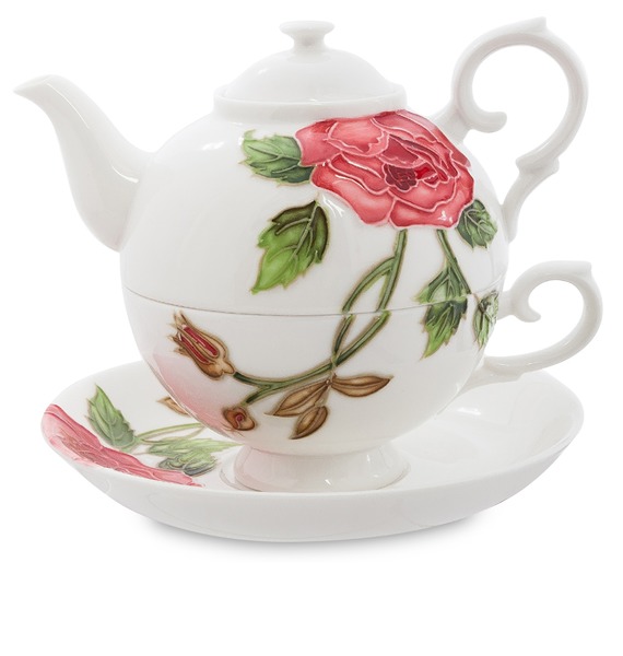 Чайный набор "Роза Рафаэлло" (Pavone)