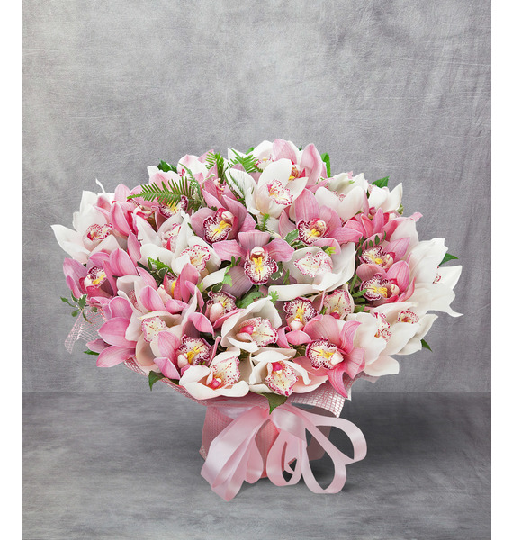 

Букет-дуэт "Орхидеи Cymbidium" (35,51,75,101 или 151)