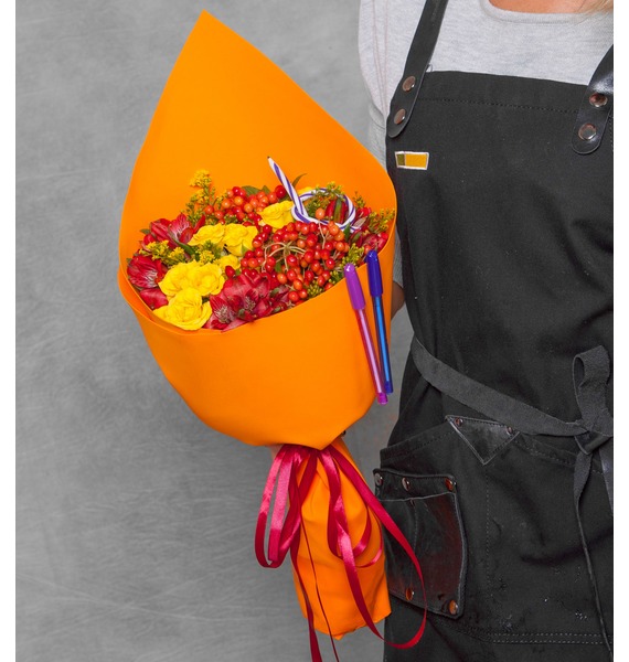 

Букет "Урок литературы"