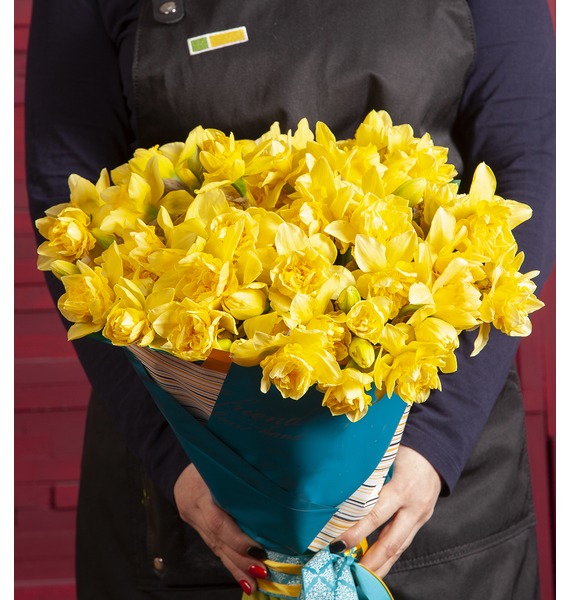 

Букет-соло "Нарциссы" (25,51,75 или 101)